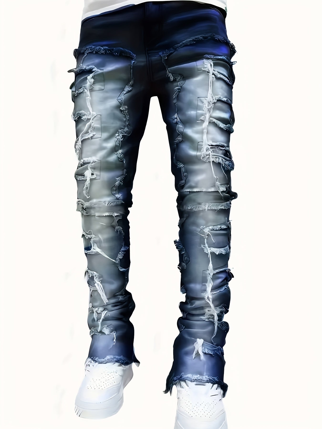 Trendy New Arrival: High Street Hip-Hop Creative Jeans for Fashion-Forward You