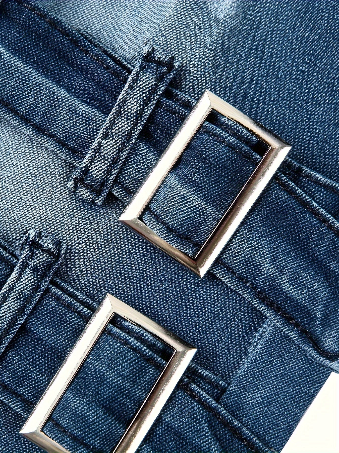 Stretchy Slim Fit Ripped Biker Jeans - Soft, Breathable, Distressed Denim Pants with Elastic Waistband for Men's Casual Street Style Fashion - Perfect for Spring and Fall Seasons